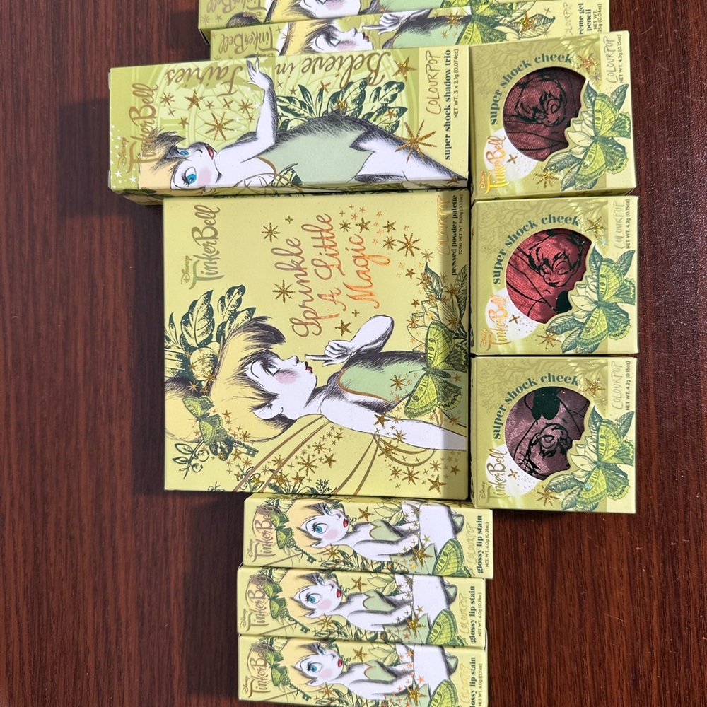 Tinkerbell X Colorpop‎ Makeup Set